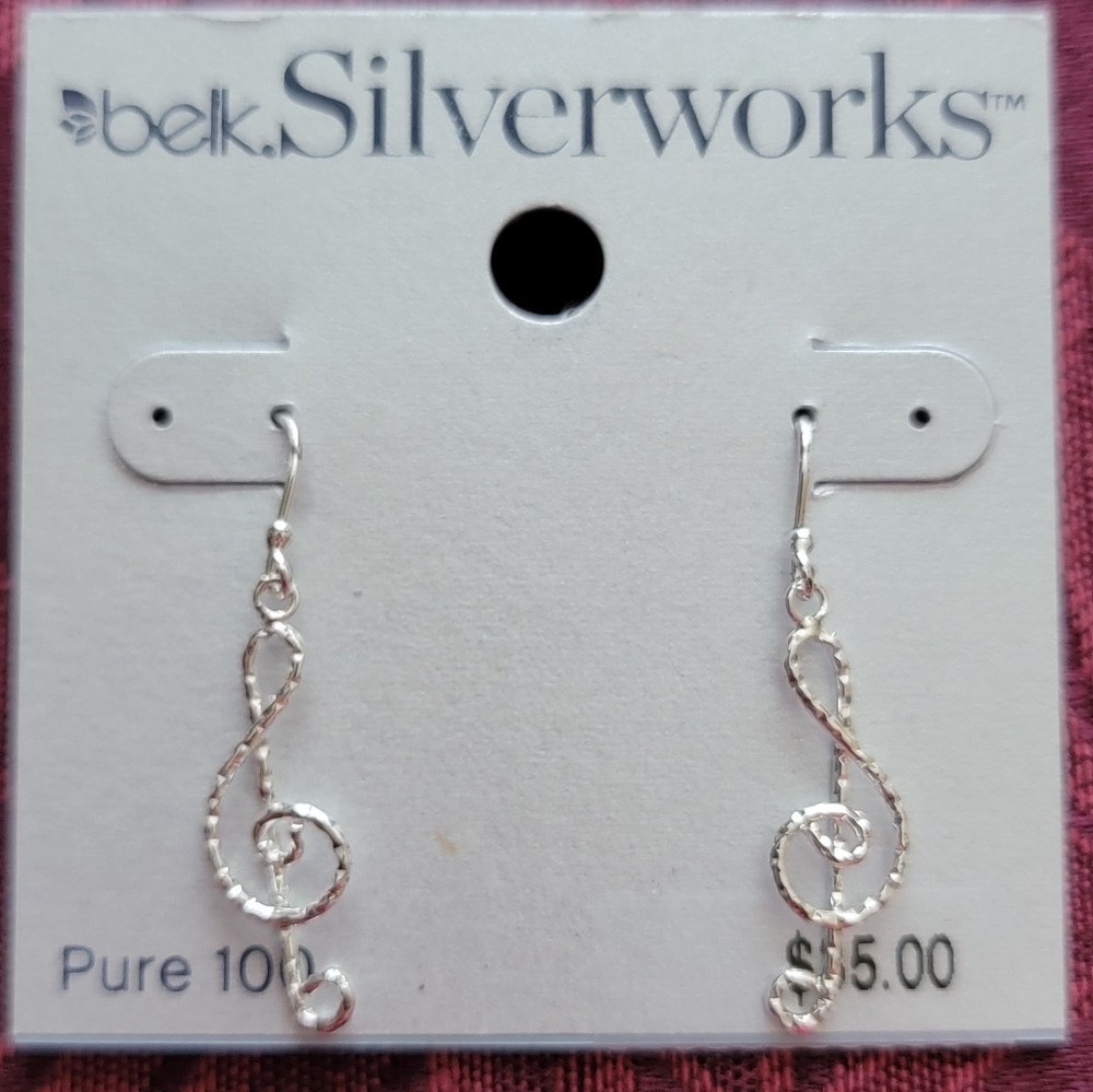 Musical Note Earrings